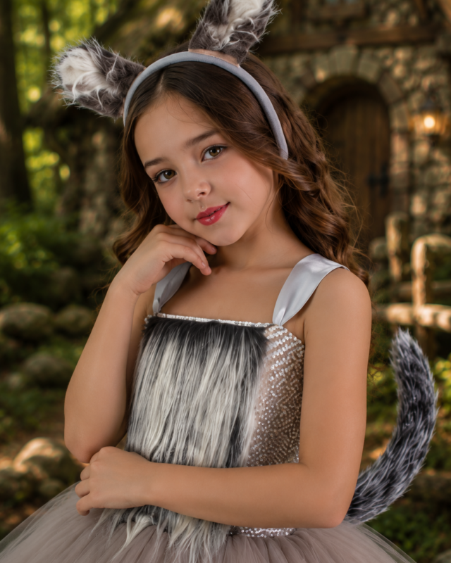 Big Bad Wolf Woodland Tutu Costume Set
