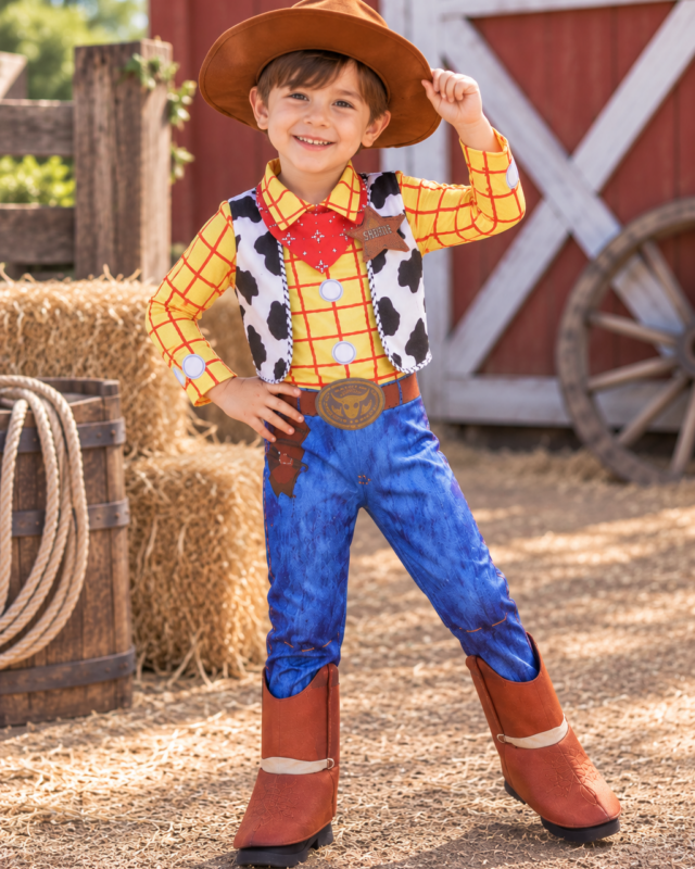 Woody Toy Story Cowboy Adventure Boys Costume & Accessory Set