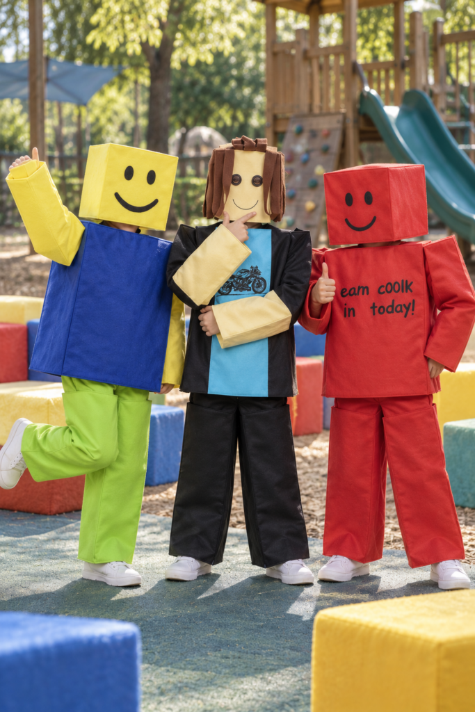 Roblox Legends Noob, Bacon Hair & C00lkidd Boys Costume Collection