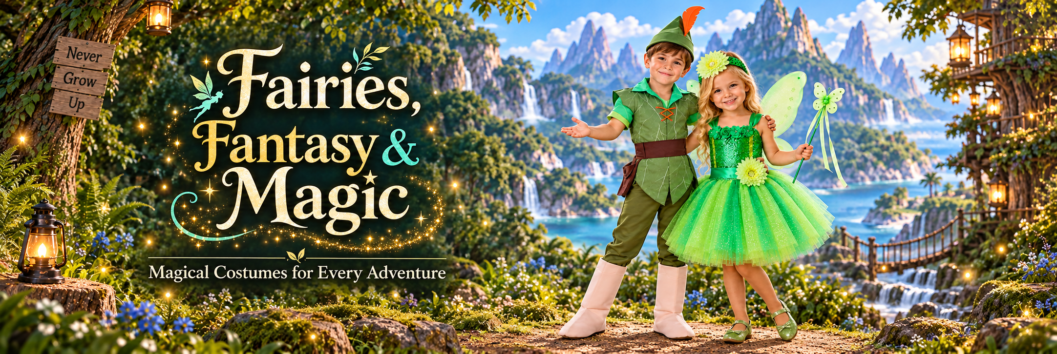 Fairies, fantasy and magical costumes