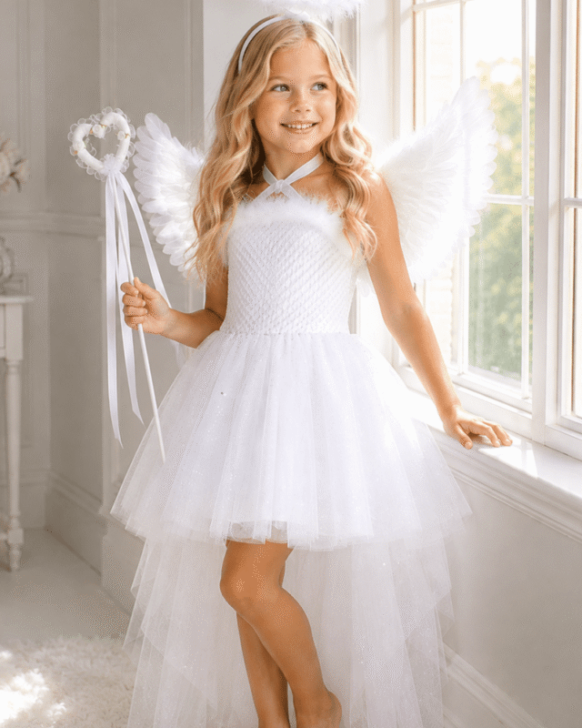 Halo & Wings Angel Dress