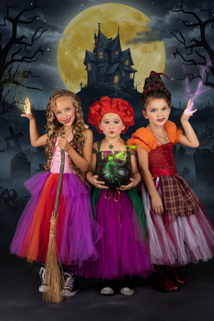 Hocus Pocus Sanderson Sisters Tutu Dress Set