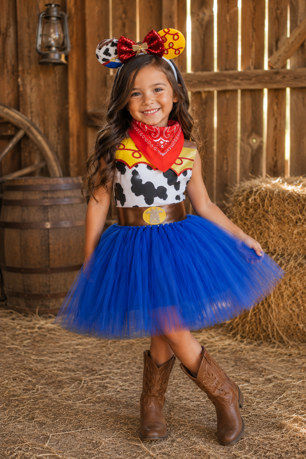 Jessie's Rodeo Adventure Tutu Dress & Accessories Set