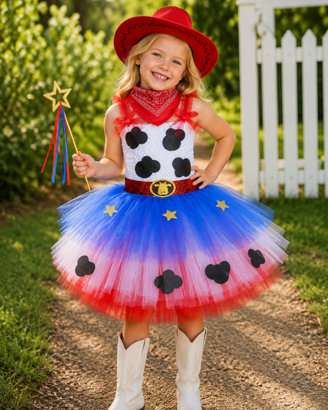 Jessie's Wild West Tutu Dress Set