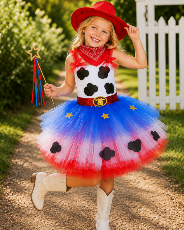 Jessie's Wild West Tutu Dress Set