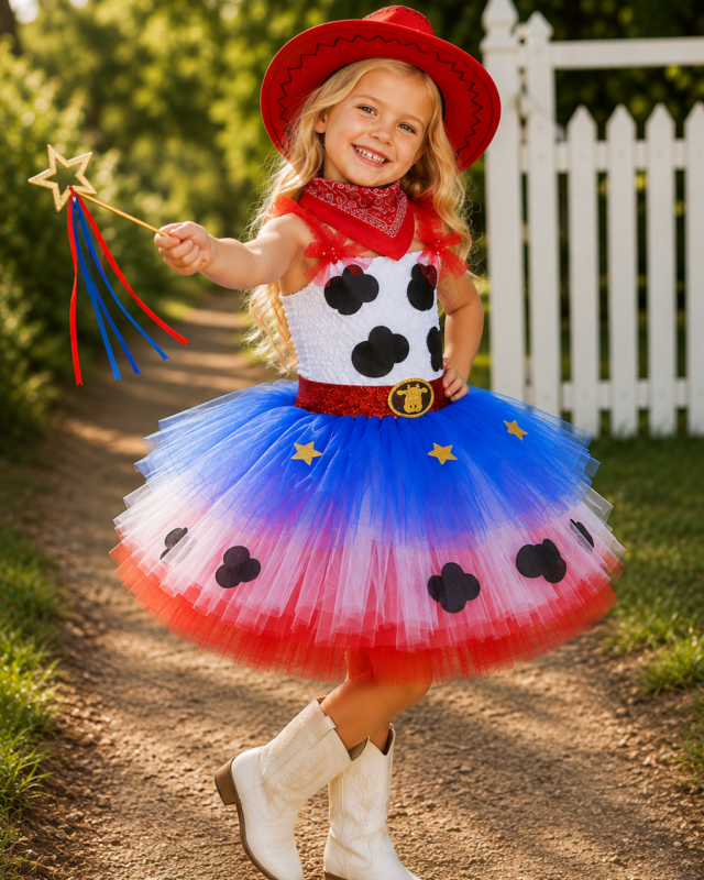 Jessie's Wild West Tutu Dress Set