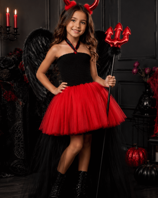 Little Devil Darling Tutu Costume Set
