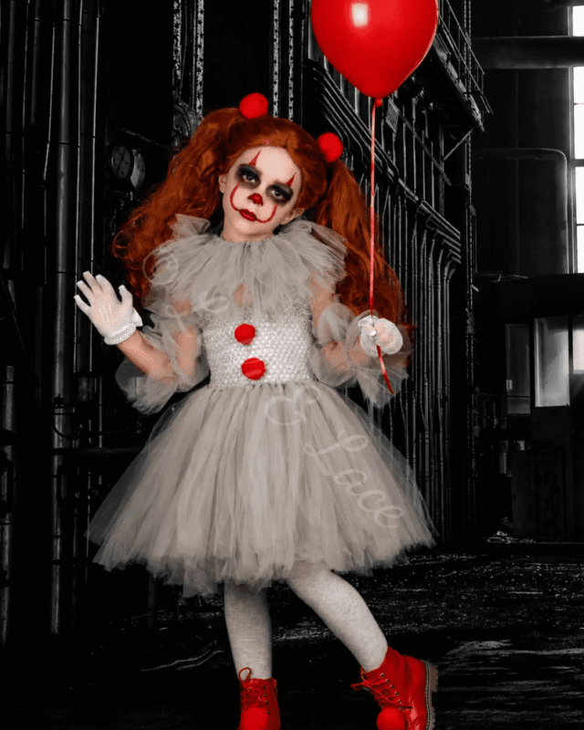 Pennywise's Twisted Carnival Tutu Dress & Accessory Set