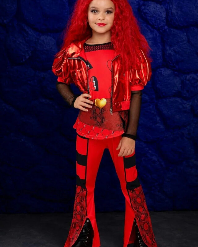 Rise of Red Princess Costume Dress & Wig Set | Descendants 4 Inspired